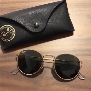 Ray-ban round metal sunglasses